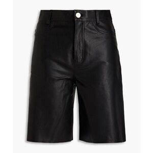 (NWOT) FRAME 100% lambskin Leather shorts Size 26
